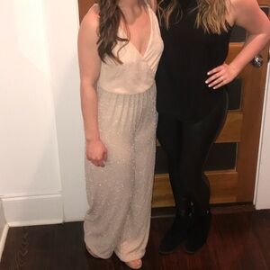 New Look Beige Sleeveless Dress